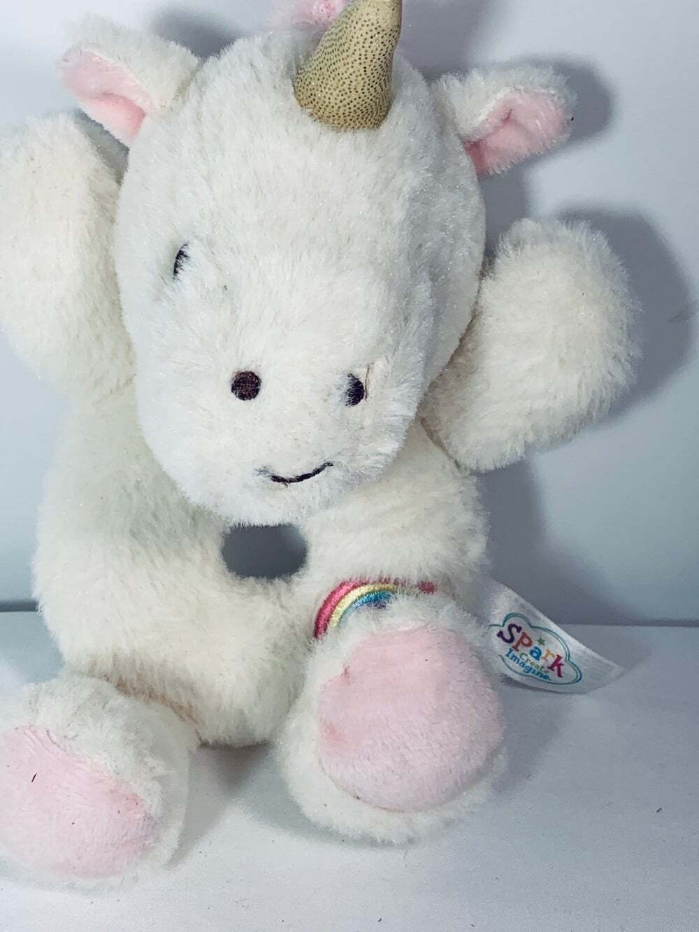 Unicorn Rattle plush Spark Create Imagine - Picture 3 of 5